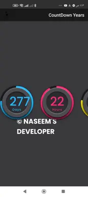 CountDown Years android App screenshot 2